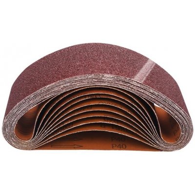 Brusný pás P40 (75x737mm), sada 10ks, Kraft&Dele KD12630 – Zboží Dáma