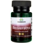 Swanson Resveratrol 50 mg 30 kapslí – Hledejceny.cz