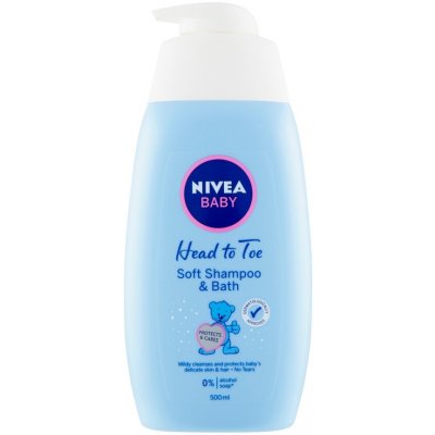 Nivea Šampon na vlasy Baby Soft Shampoo+Bath 500 ml – Zbozi.Blesk.cz