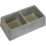 Jiří Tvaroh - BEMI Dvojmiska betonová 2 x 300 ml 600 ml – Zboží Dáma
