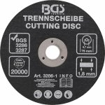 Bgs technic Kotouč řezný 75 mm 3286-1 – Zboží Dáma