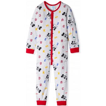 E plus M dětské pyžamo overal Mickey Mouse / Disney šedá od 339 Kč -  Heureka.cz
