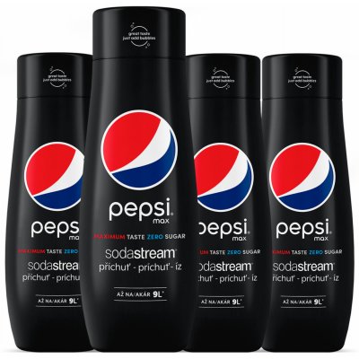 Sodastream PEPSI MAX 4 x 440 ml – Hledejceny.cz