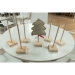 Dřevěný stojánek 15cm – Zboží Dáma
