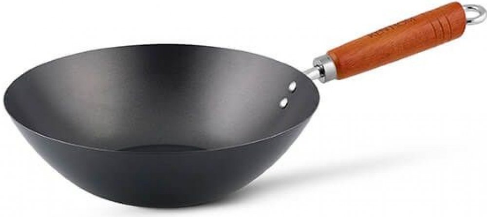 Ken Hom Classic wok pánev z nepř. uhlíkové oceli 27 cm | Srovnanicen.cz