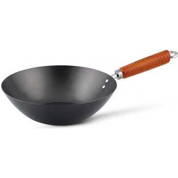 Ken Hom Classic wok pánev z nepř. uhlíkové oceli 27 cm od 849 Kč -  Heureka.cz