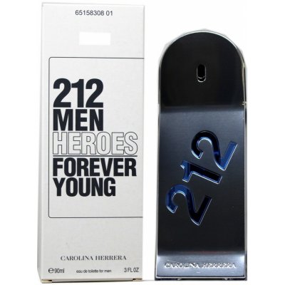 Carolina Herrera 212 Men Heroes Forever Young toaletní voda pánská 90 ml tester