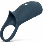 Boners Vibrating Penis Sleeve Blue – Zboží Mobilmania