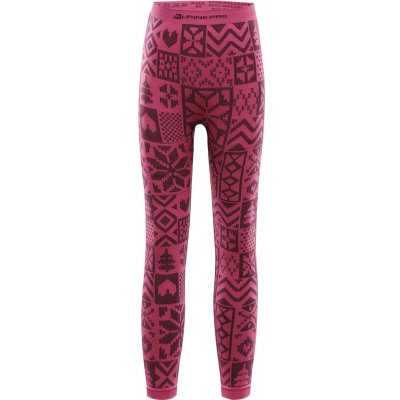 Alpine Pro Lesso dětské funkční prádlo kalhoty růžová – Zboží Dáma
