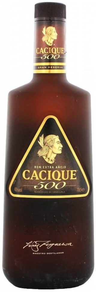 Cacique 500 Extra Anejo Rum 8y 40% 0,7 l (holá láhev)