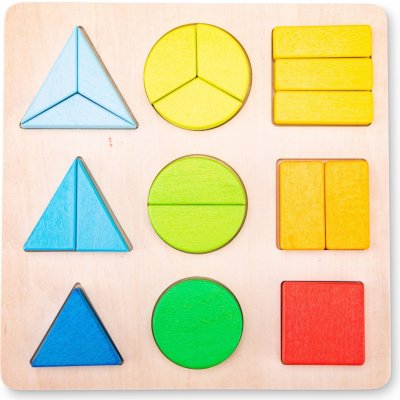 New Classic Toys puzzle deska geometrické tvary
