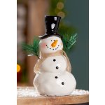 Gilde Dekorativní sněhulák Arktos, 18 cm – Hledejceny.cz