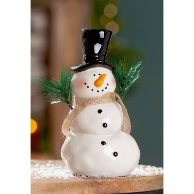 Gilde Dekorativní sněhulák Arktos, 18 cm – Hledejceny.cz