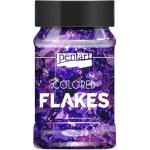 Metalické fóliové vločky Pentart 100 ml / tmavě fialové – Zboží Dáma Metalické fóliové vločky Pentart 100 ml / tmavě fialové – Zboží Dáma