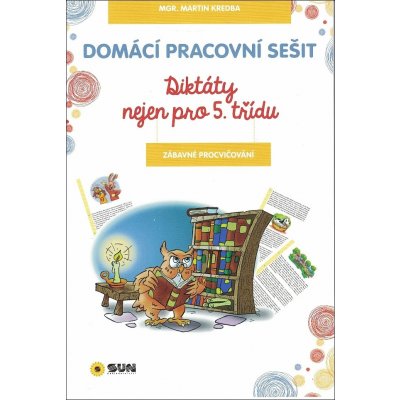 Domácí pracovní sešit Diktáty nejen pro 5. třídu – Zboží Mobilmania