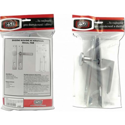 Komas Al 26104, klika-koule, hliník, PZ/90 – Sleviste.cz