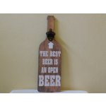 KOVOVÝ OTVÍRÁK NA LAHVE BEER - NÁSTĚNNÝ 50 x 15 cm – Hledejceny.cz
