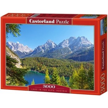 Castorland Alpské jezero Rakousko 3000 dílků