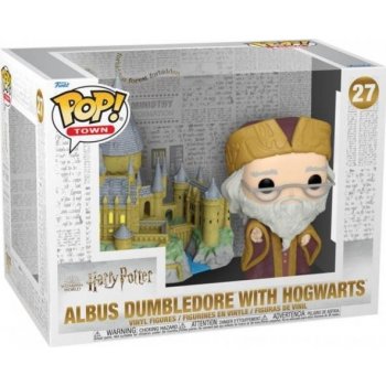 Funko Pop! 27 Albus Brumbál with Hogwarts 15 cm