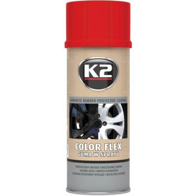 K2 Color Flex Červená 400 ml – Zbozi.Blesk.cz