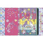 Lowlands Škrabací obrázky blok jednorožec ve fólii 20x24cm – Hledejceny.cz