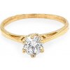 Prsteny Beny Jewellery Zlatý Zásnubní se Zirkonem 7131627