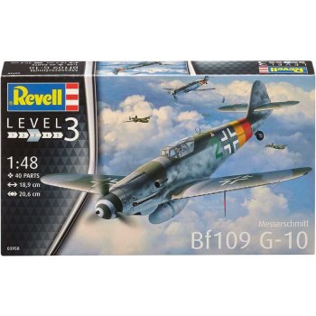 Revell Model Kit Plastic plane 03958 Messerschmitt Bf 109 G 10 1:48