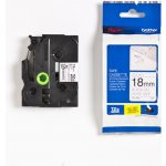 BROTHER TZE-SE4 PLOMBOVACÍ PÁSKA BÍLÁ/ČERNÁ 18MM – Hledejceny.cz