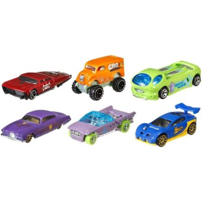 Mattel Hot Wheels Mimoni autíčka sada 6 ks 1:64 — Heureka.cz