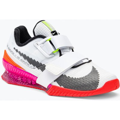 Nike Romaleos 4 Olympic Colorway vzpěračské boty bílá/černá/jasně karmínová – Zboží Dáma