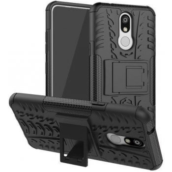 Pouzdro Kickstand odolné hybridní LG K40 - černé