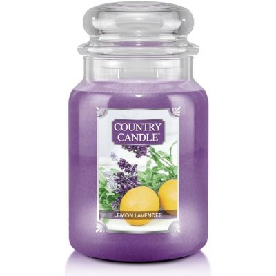 Country Candle Vonná Svíčka Lemon Lavender, 652 g