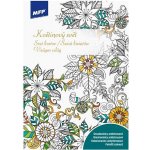 MFP 5301044 Omalovánky antistresové Květinový Svět 210x296 32s – Zboží Dáma