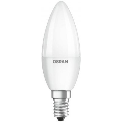 LEDVANCE LED E14 5,7W 2700K 470lm Value B40-svíčka matná – Hledejceny.cz