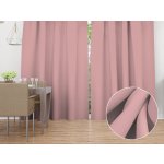 Biante Dekorační závěs Rongo RG-074 Starorůžový 140x150 cm – Hledejceny.cz
