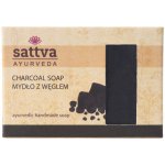 Sattva bylinné mydlo s aktívnym uhlím 125 g – Zboží Mobilmania