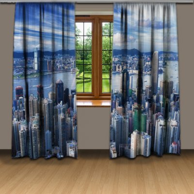 IMPAR Závěsy NY (Rozměr : 140x250, Materiál: Blackout) – Hledejceny.cz