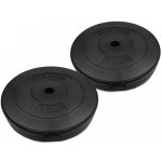 Physionics na činky plast 15 kg 2 x 7,5 kg 27 mm – Hledejceny.cz
