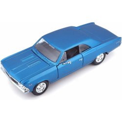 Maisto Chevrolet Chevelle SS 396 1966 modrá 1:24