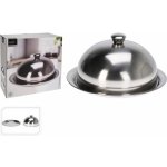 Excellent Houseware Podnos s poklopem pro servírování pečiva a občerstvení kov 25x30x15cm – Hledejceny.cz