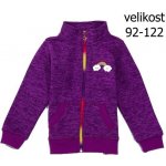 WOLF Dívčí fialová outdoor mikina B2821 – Zboží Dáma