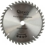 GEKO Pilový kotouč 230mm 40T 22mm 02092 – Zboží Dáma