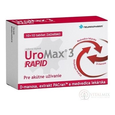 Neuraxpharm UroMax 3 RAPID 10+10 tablet