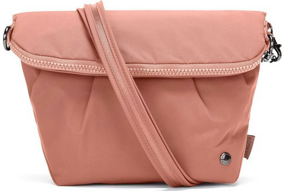 Pacsafe Citysafe CX convertible crossbody růžová