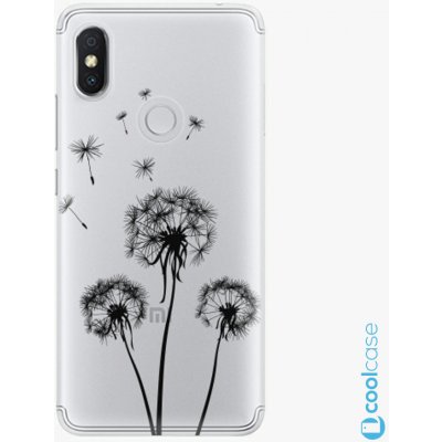 Pouzdro iSaprio - Three Dandelions Xiaomi Redmi S2 černé – Zbozi.Blesk.cz