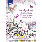 MFP 5301079 Omalovánky antistresové Motýlí zahrady – Sleviste.cz