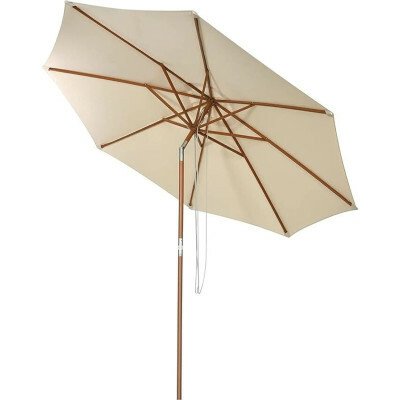 KOMFOTTEU Zahradní slunečník WY00963KNDE, 270 cm béžový – Hledejceny.cz