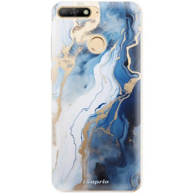 iSaprio - Blue White Marble - Huawei Y6 Prime 2018 – Zbozi.Blesk.cz