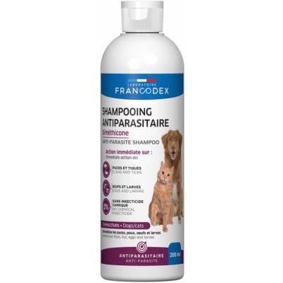 Francodex No-rinse antiparasitic foam with dimethicone pěna pro psa a kočku 150 ml – Hledejceny.cz