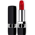 Christian Dior Rouge Dior dlouhotrvající rtěnka 999 Satin 3,5 g – Sleviste.cz